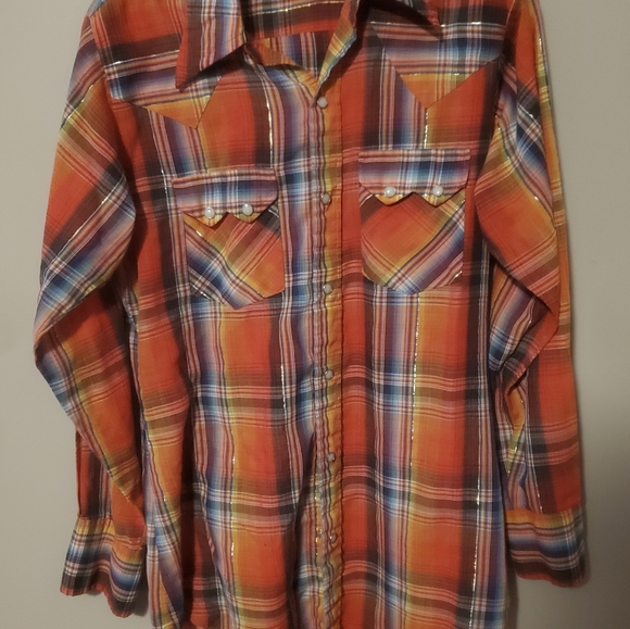 Vintage WESTERN DeeCee brand button down - Picture 1 of 3